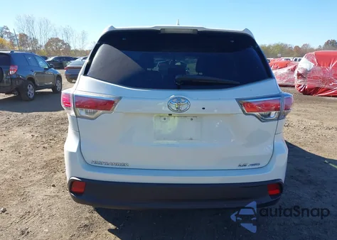 2014 Toyota Highlander Le Plus V6 из США, поврежденный, VIN 5TDBKRFH7ES032971